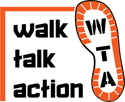 Walk Talk Action logo