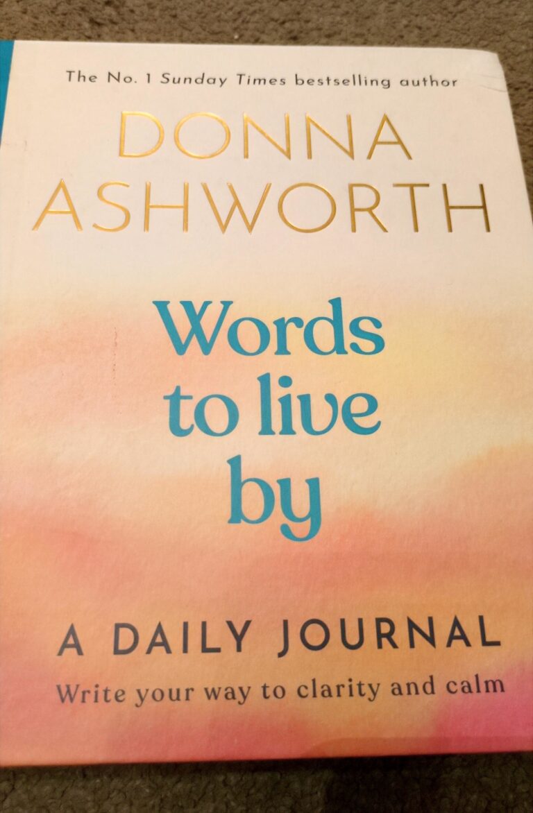 Donna Ashworth Journalling book - Words to live by